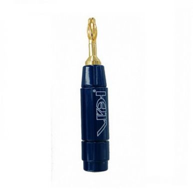 Разъем акустический Van den Hul Gold Plated Bus 13.2 mm Blue